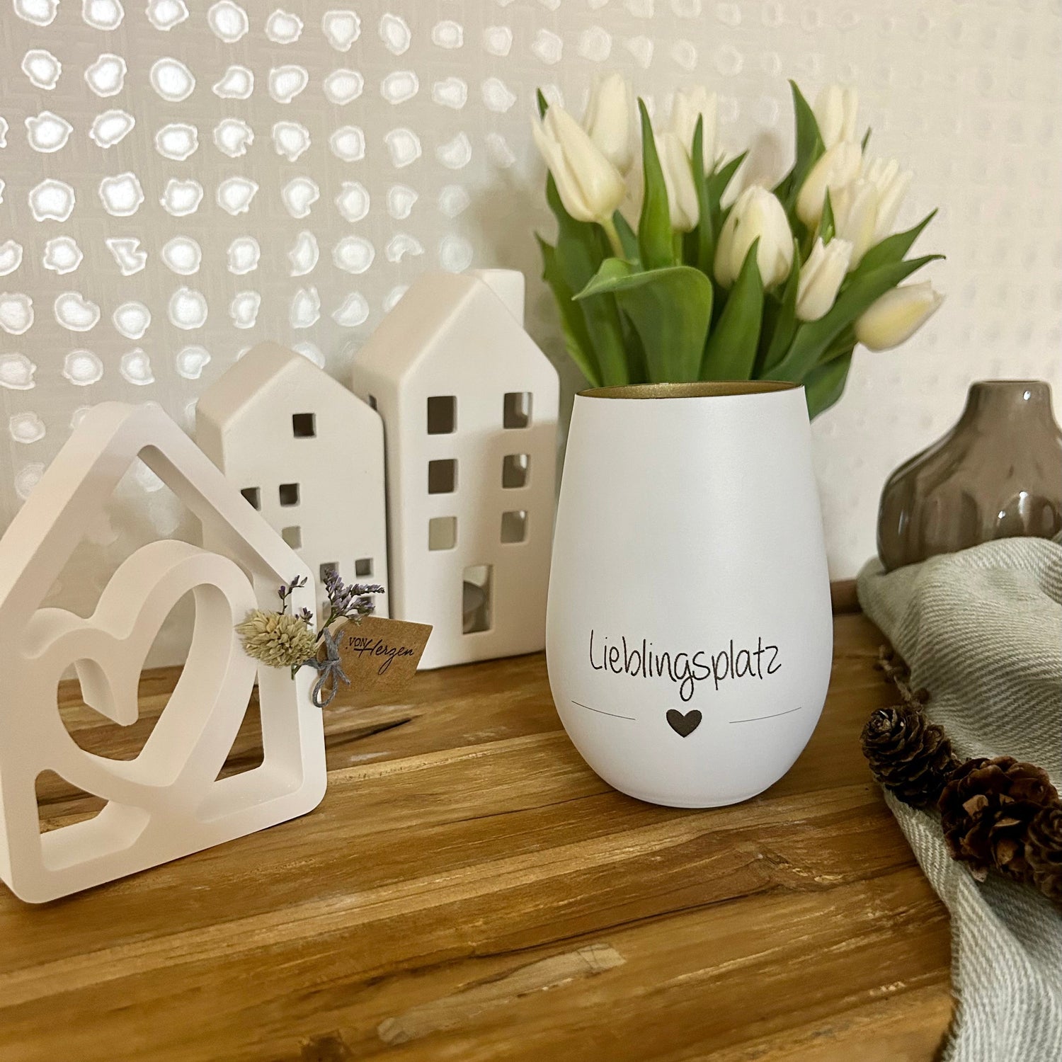 gravierte Windlichter