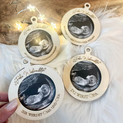 Weihnachtskugel Ultraschallbild