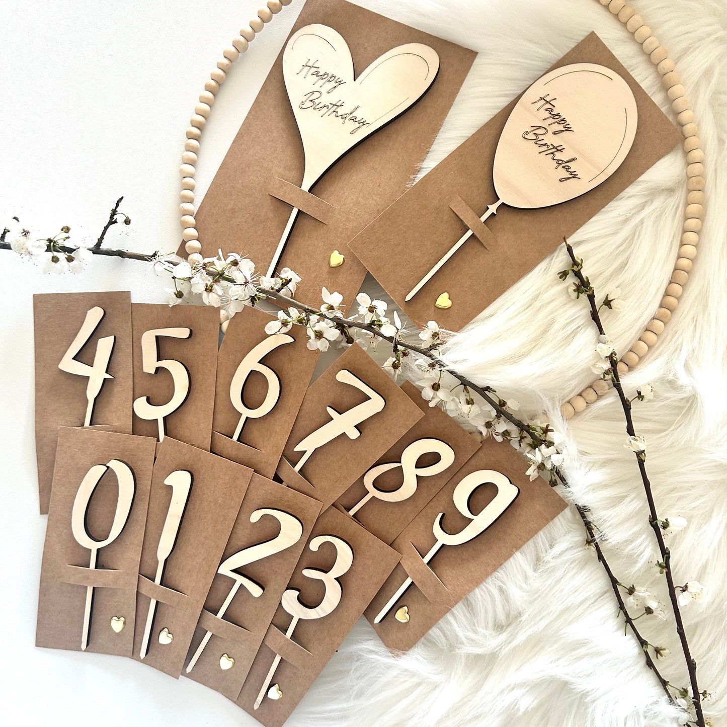 Laserdatei Caketopper Geburtstag