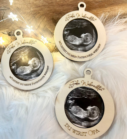 Weihnachtskugel Ultraschallbild