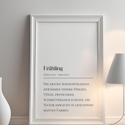 Frühling Substantiv