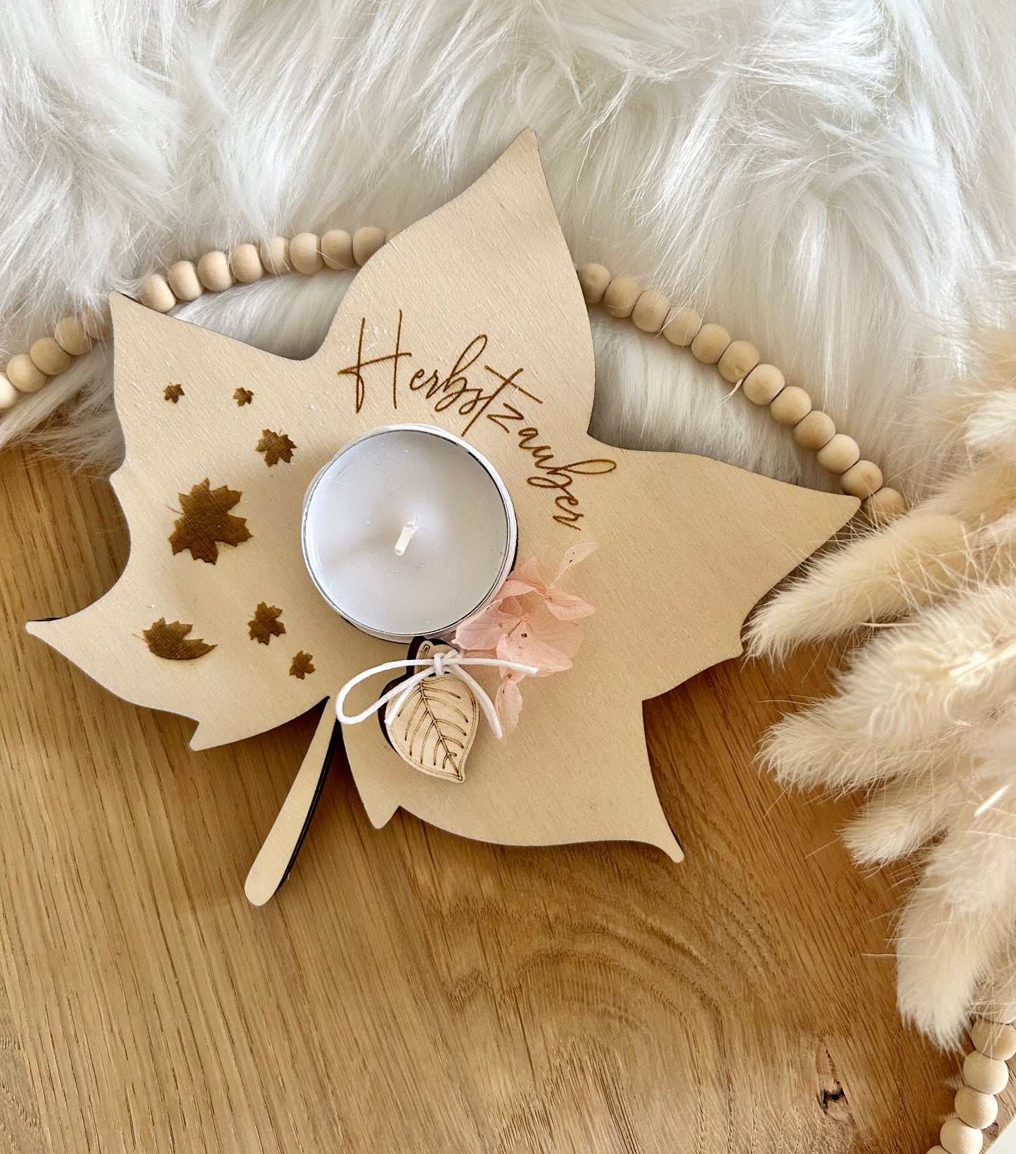 Teelichthalter Herbst