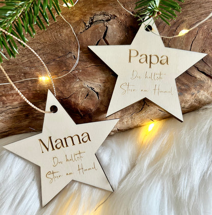 Weihnachtsbaumanhänger Erinnerung