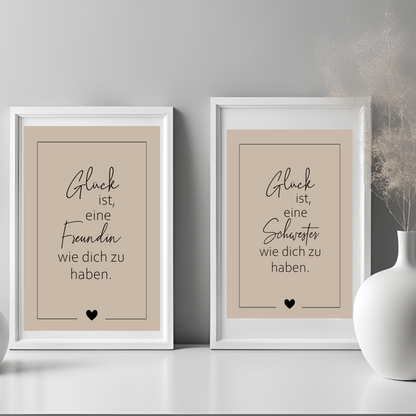 Glück ist... 8 Varianten