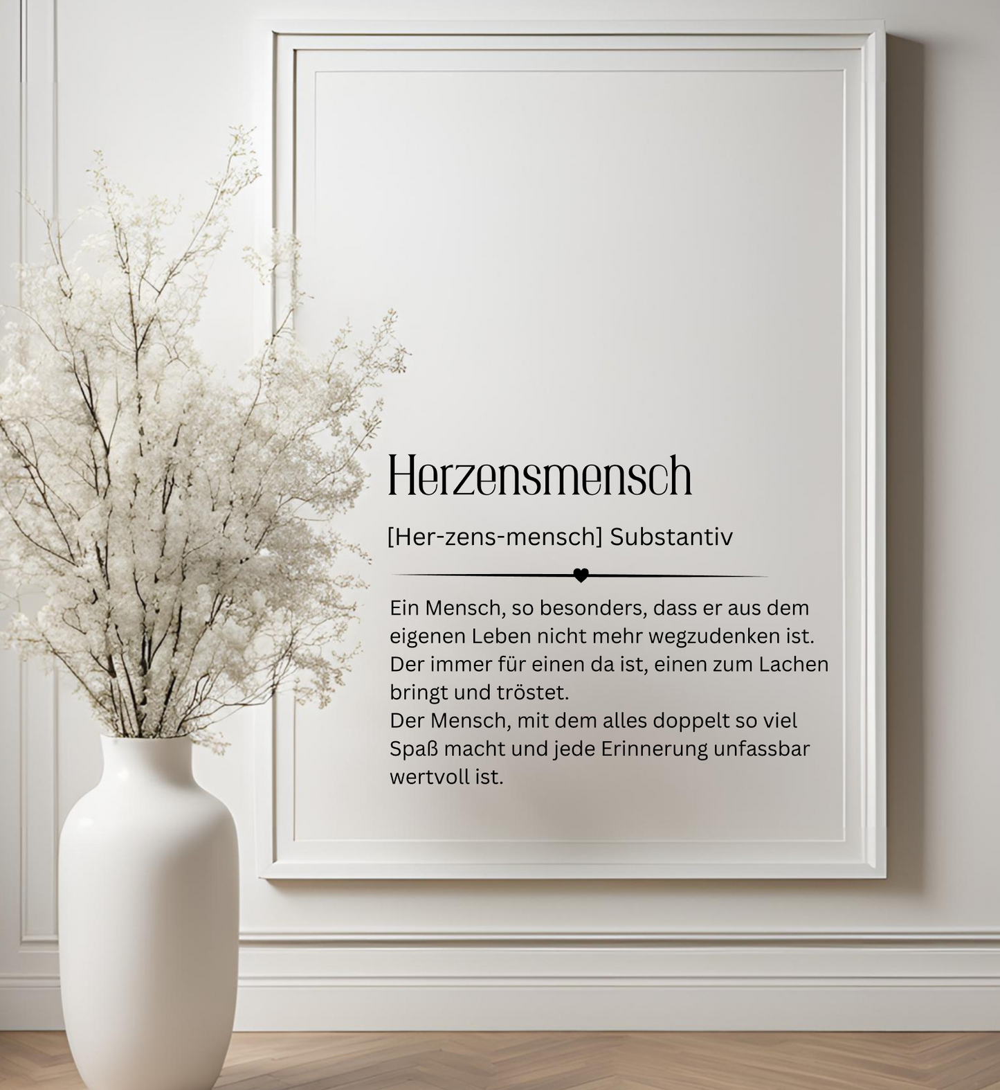 Herzensmensch Substantiv