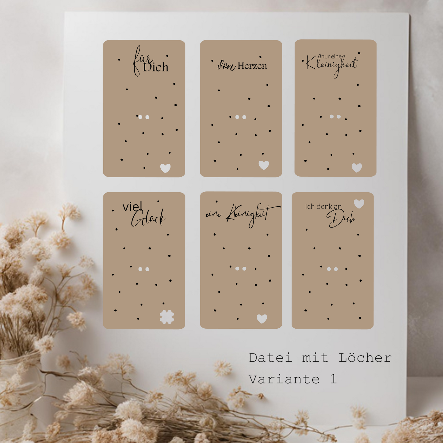 Brettchen Untersetzer Datei