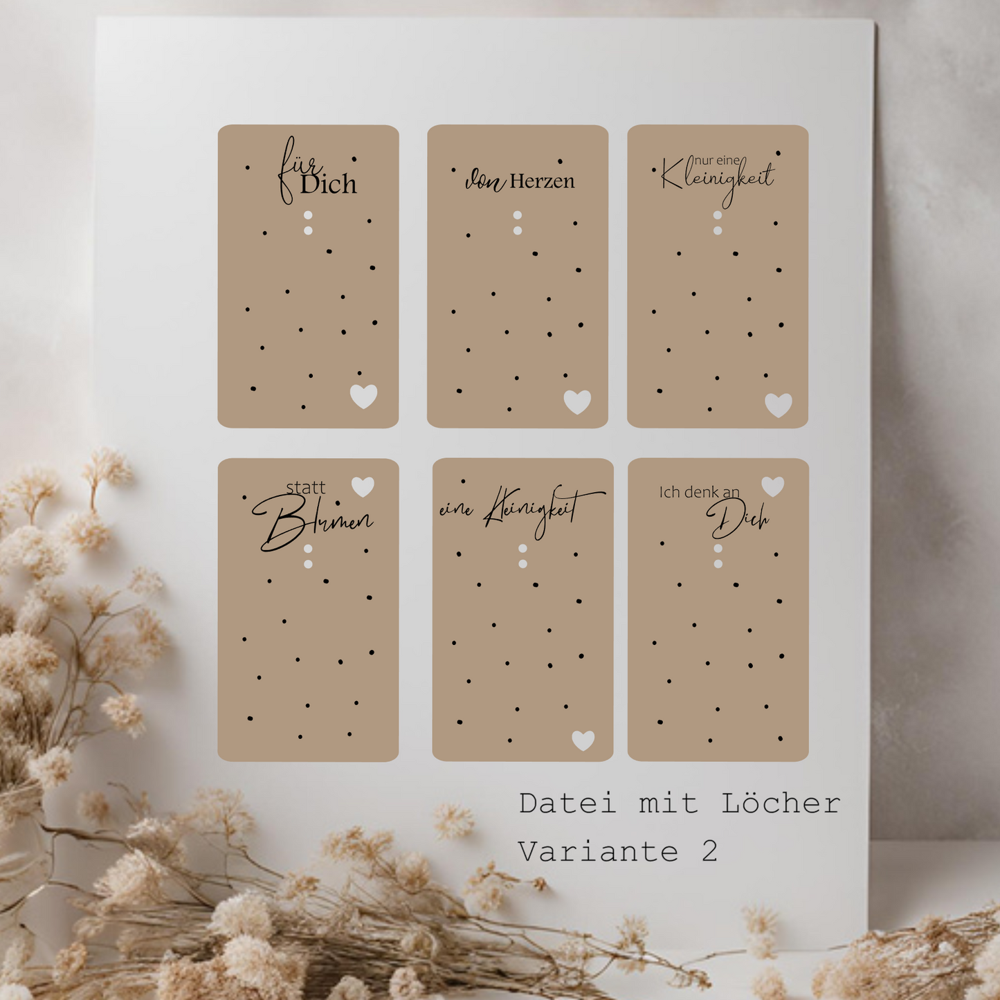 Brettchen Untersetzer Datei