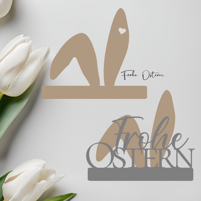 Klötzchenaufsteller Frohe Ostern
