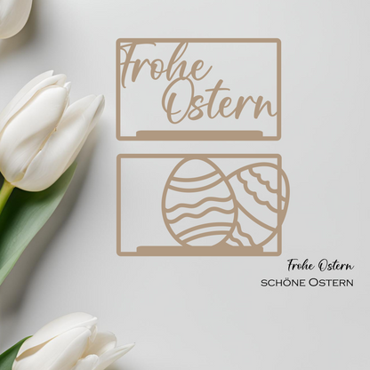 Klötzchenaufsteller Ostern