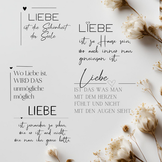 Laserdatei Liebe
