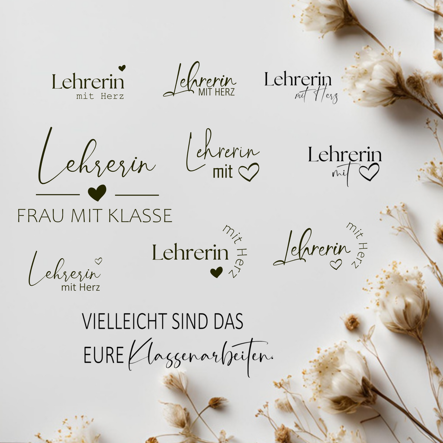 Lehrerin- mit Herz, - mit Klasse