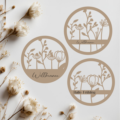 Loop / Sonnenfänger Blumen