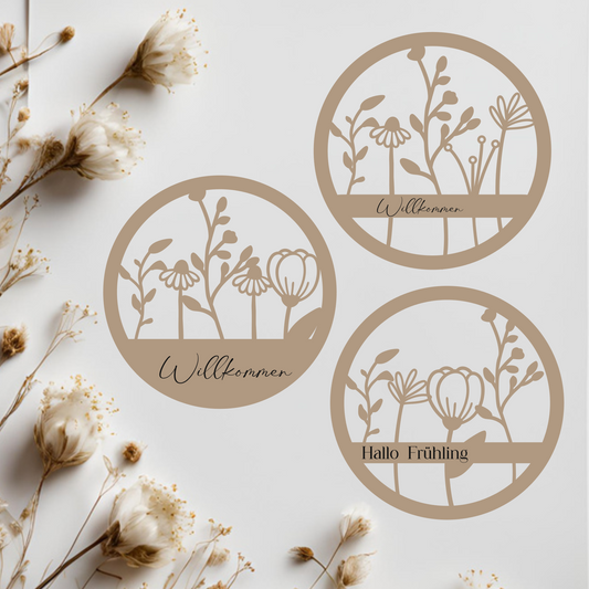 Loop / Sonnenfänger Blumen