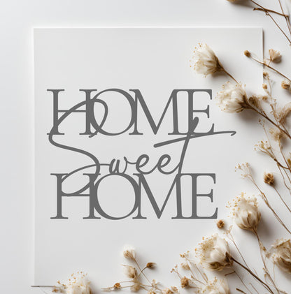 Laser- und Plotterdatei Home Sweet Home