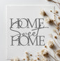 Laser- und Plotterdatei Home Sweet Home