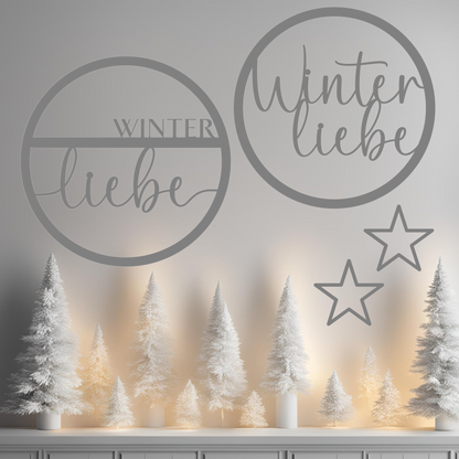 Winterliebe 2 schlichte Loops