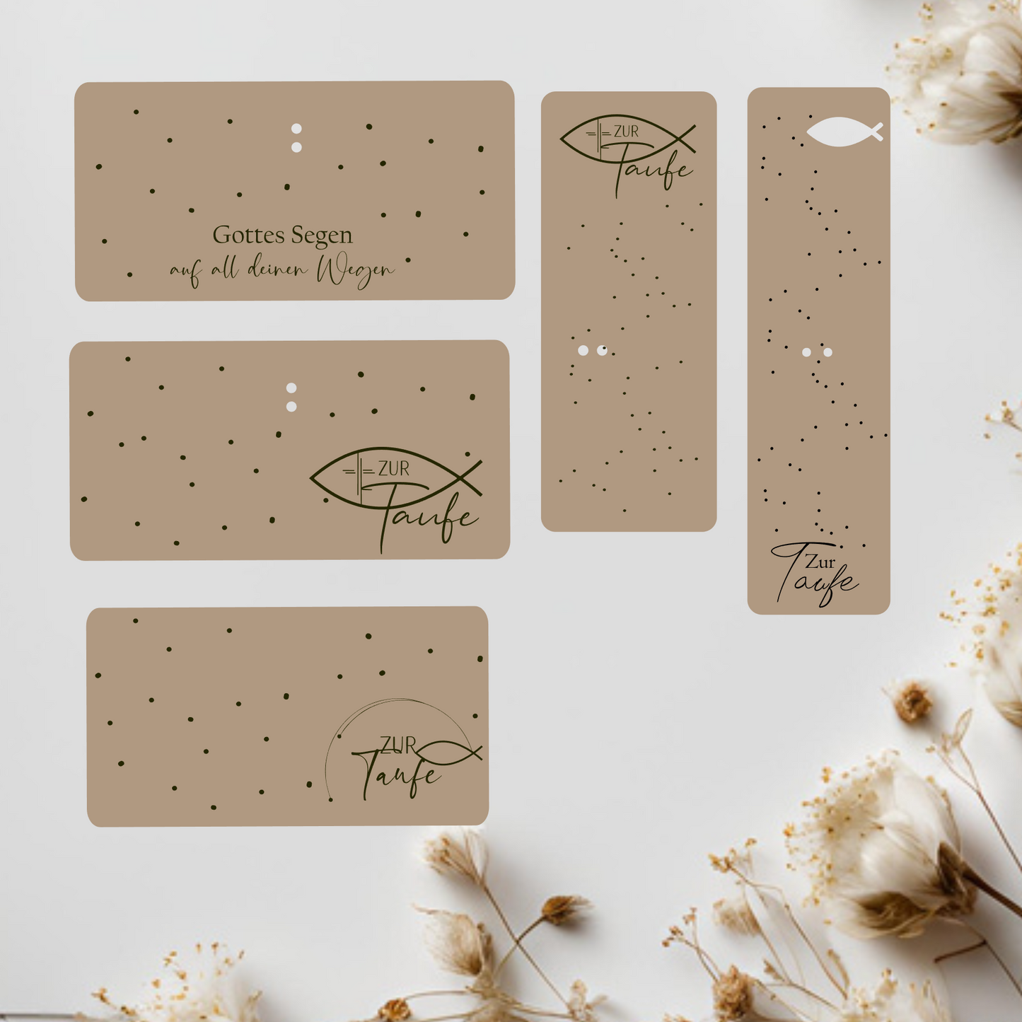 Wunscherfüller Brettchen Taufe