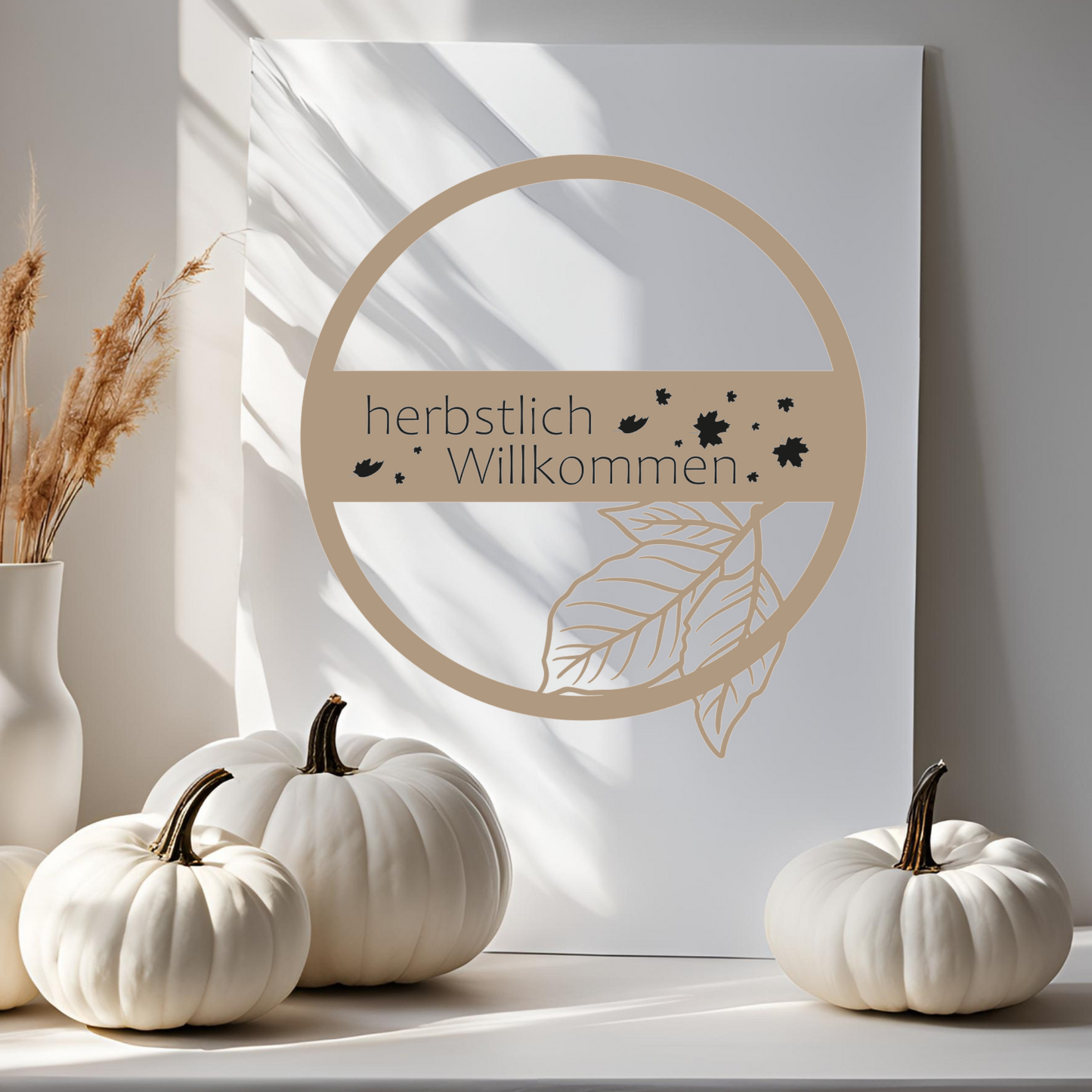 Herbstlich Willkommen Ring